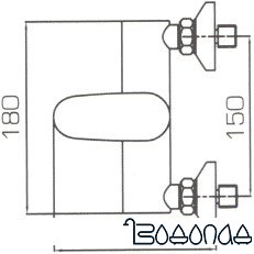 Смеситель Bravat Pure F9105161C-01