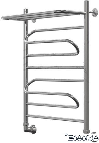 Полотенцесушитель АРГО Ривьера Классик с полкой 50x80 (НП)