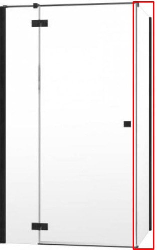 Душевая стенка Radaway Essenza New Black S1 80 (прозрачное стекло)