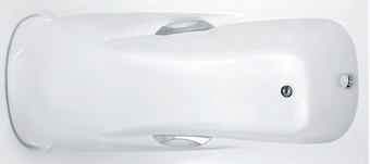 Ванна 1Марка Calypso 170x75 (с каркасом и ручками)