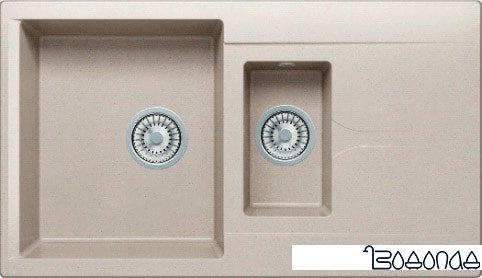 Кухонная мойка Polygran Brig-870 (серый 14) Кухонная мойка Polygran Brig-870 (серый 14)