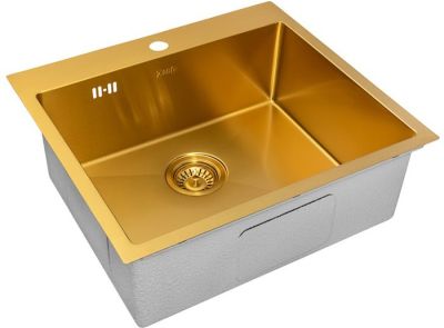 Кухонная мойка ZorG ZRN 5055 Nano PVD Gold