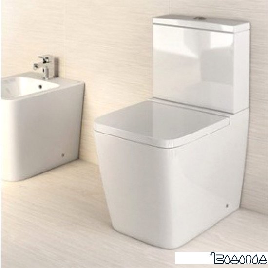 Унитаз Roca Inspira Square [342537000] без бачка и крышки