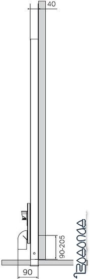 Инсталляция для биде AM.PM I032701 фото 4