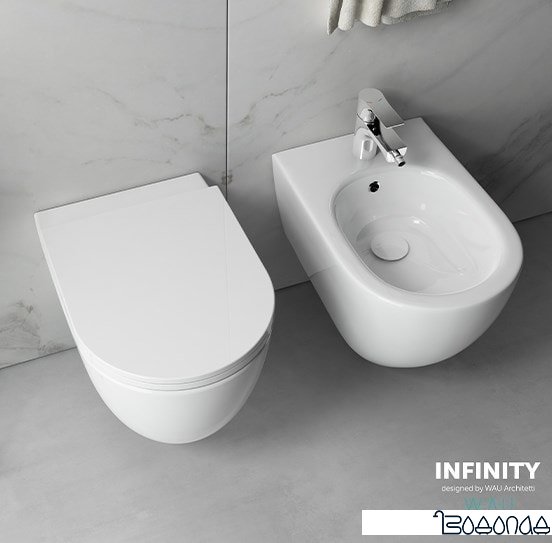 Биде Isvea Infinity 10NF41001 (белый)