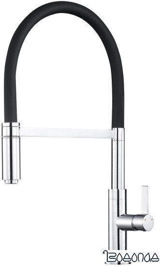 Смеситель Aquasanita Colos 2003 001 (черный/хром)