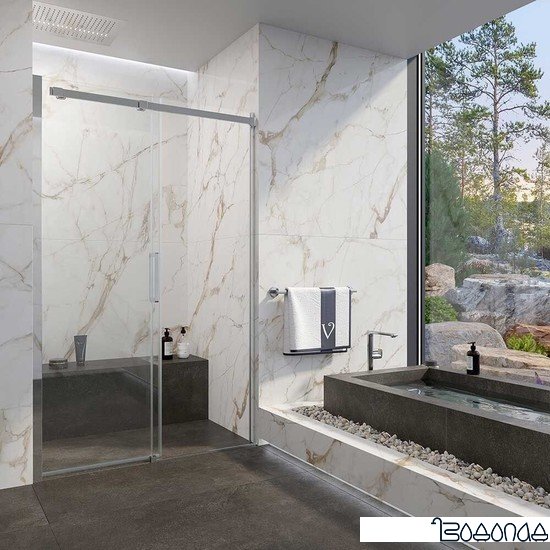 Душевая дверь Veconi VN-71 VN71-130-01-19C4