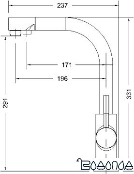 Смеситель Bravat Palace F729261CP-RUS фото 4