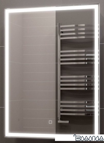 Континент Шкаф с зеркалом Allure Led 60x80 (правый)