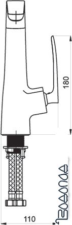 Смеситель Rubineta Aero-33 (540034)