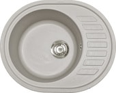 Кухонная мойка ZorG Roso 62 (серый жемчуг) Кухонная мойка ZorG Roso 62 (серый жемчуг)