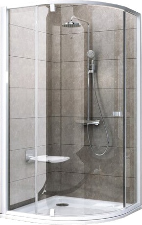 Душевой уголок Ravak Pivot PSKK3 90 (белый+белый/прозрачное)