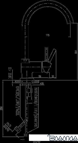 Смеситель Slezak RAV Seina SE908.5/4