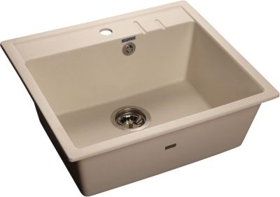 Кухонная мойка GranFest Quadro GF-Q560 (белый) Кухонная мойка GranFest Quadro GF-Q560 (белый)