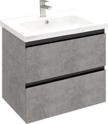 Laparet Тумба под умывальник Electra 70 (хромикс серебро)