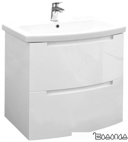 Аква Родос Тумба с умывальником HeadWay 70 АР0001715 (подвесная, белый)