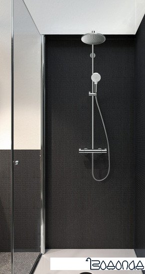Душевая система Hansgrohe Crometta S 240 1jet Showerpipe [27267000]