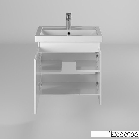 Briz Тумба подвесная Бьелла 60 с умывальником Фостер фото 2