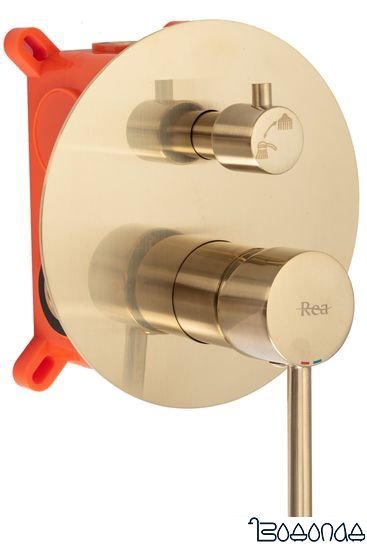 Душевая система Rea Lungo Matt Gold REA-P4160