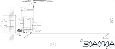 Смеситель Rossinka Silvermix T40-32