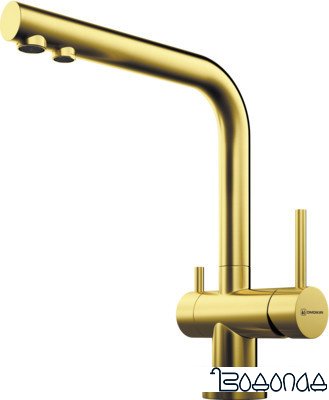 Смеситель Omoikiri Nagano-LG (светлое золото)