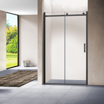 Душевая дверь Vincea Como VPS-1C130CLB (черный/прозрачное)