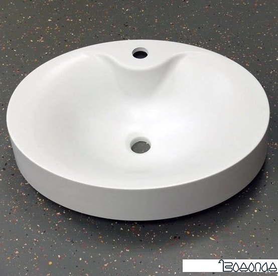 Умывальник Formastone Лотос 57x43 (белый)