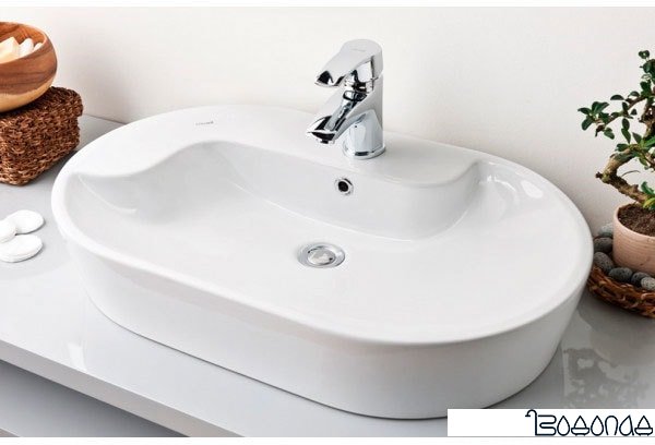 Умывальник Creavit Topic 70x45 TP172-00CB00E-0000 фото 2