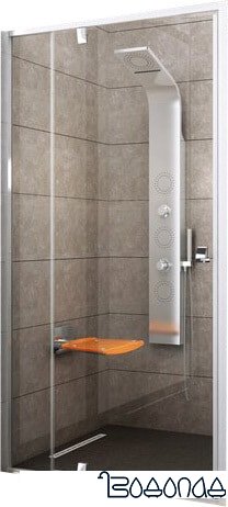 Душевая дверь Ravak Pivot PDOP2 120 (сатин/прозрачное)