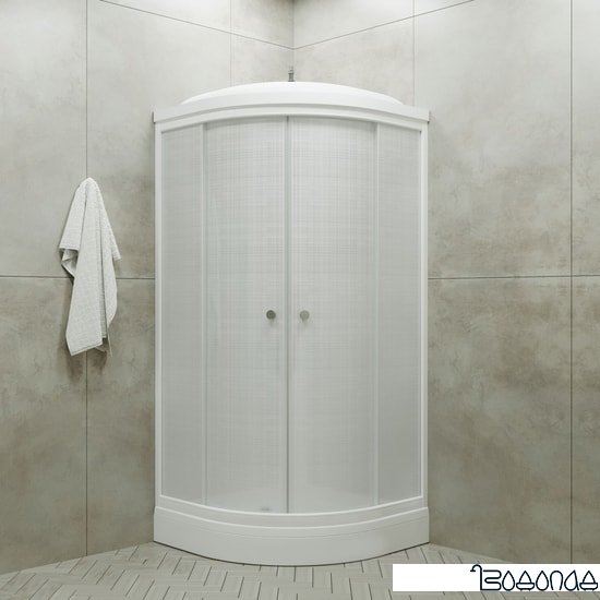 Душевая кабина Triton Стандарт А3 100x100 (белый лен) фото 4