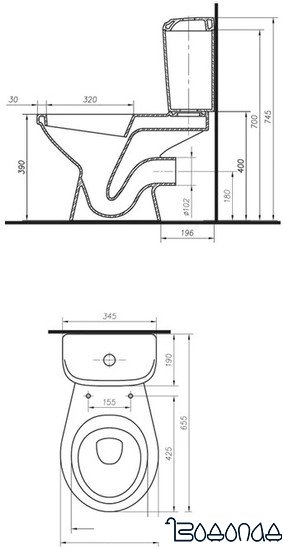 Унитаз Colombo Вектор S16300200 фото 2