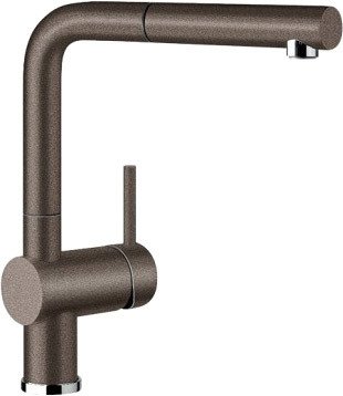 Смеситель Blanco Linus-S Silgranit (кофе) [516697]