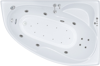 Ванна Triton Кайли гидромассажная 150x100R Премиум