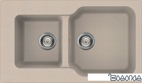 Кухонная мойка Omoikiri Maru 86-2-SA [4993286]