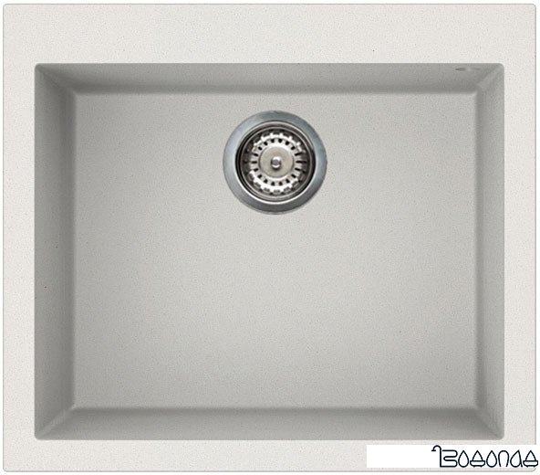 Кухонная мойка Elleci Quadra 105 Bianco Titano 68