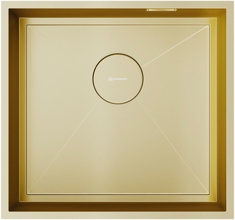 Кухонная мойка Omoikiri Kasen 48-26 INT LG (светлое золото)