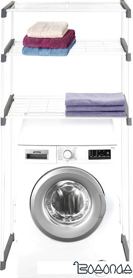 Мебель для ванных комнат Sheffilton Этажерка SHT-SS16 956169 (серый/белый) фото 1