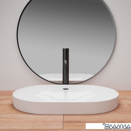 Умывальник Rea Arleta U8700 (белый) фото 2