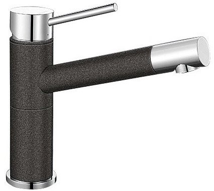 Смеситель Blanco Alta Compact Silgranit (антрацит) [515323]