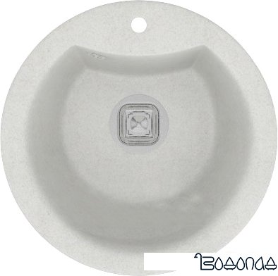 Кухонная мойка Tolero R-108E (белый) Кухонная мойка Tolero R-108E (белый)