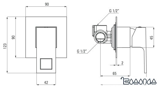 Смеситель Deante Anemon BBZ 044L фото 4