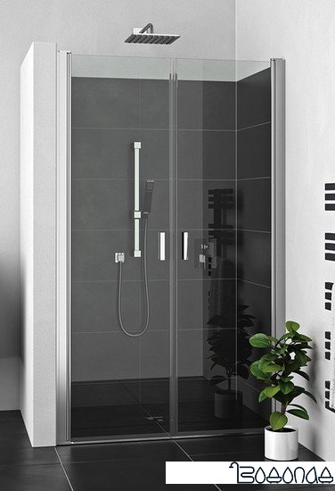 Душевая дверь Roltechnik Lega Lift Line LZCN2/100 (хром/прозрачное)