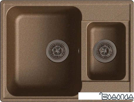 Кухонная мойка GranFest QUARZ Z-09 (терракот)