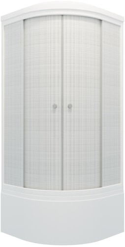 Душевая кабина Triton Стандарт Б3 90x90 (белый лен)