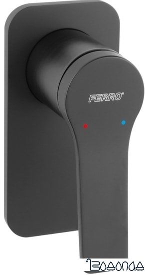 Смеситель Ferro Stratos Black BSC7PABL