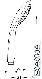 Душевая лейка Grohe Euphoria 110 Mono 27493000 фото 2