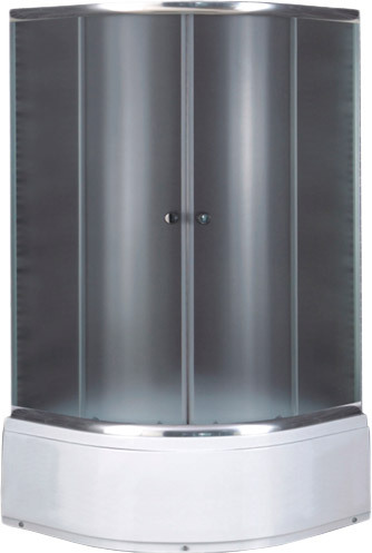 Душевой уголок Coliseum Otlon T-80 80x80 (хром/матовое стекло)