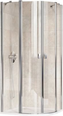 Душевой уголок Ravak Chrome CSKK4 90x90 (прозрачный/сатин)
