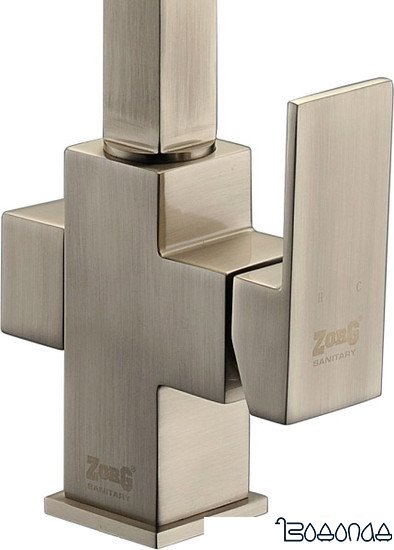 Смеситель ZorG ZR 311 YF-Nickel