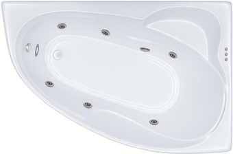 Ванна Triton Кайли гидромассажная 150x100R Релакс
